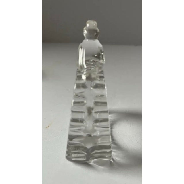 Mid 20th Century Mid 20th Century the Byrdes Collection by Hofbauer Crystal Napkin Ring, Made in Germany- Set of 4 For Sale - Image 5 of 10