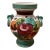 Early 21st Century Italian Majolica Terracotta Urn/Vase in Clay by Chris Lorenz For Sale