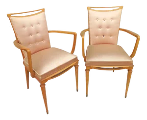 Set of Mid-Century Armchairs, 1950s