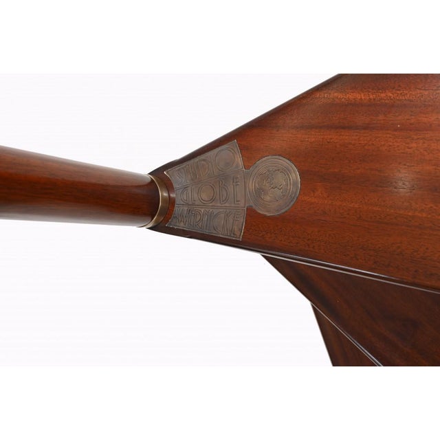 Wood Regency Library Steps in Mahogany, Set of 2 For Sale - Image 7 of 9