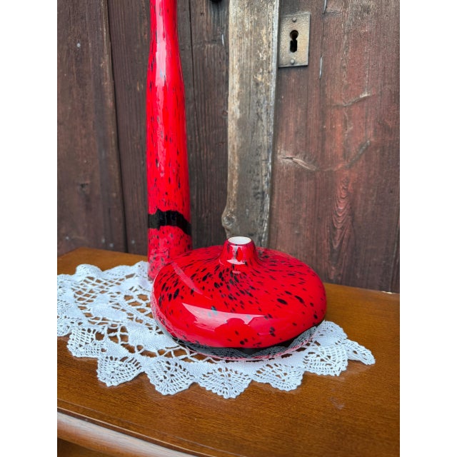 Vintage Murano Glass Vases, 1970s, Set of 2 For Sale - Image 10 of 18