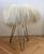 1960s Mid-Century Brass and Hairpin Tripod Stool, Germany, 1960s For Sale - Image 5 of 8