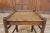 Very beautiful wooden chair from the 19th century in England. Wood is carved and has ornaments. This chair with rustic...