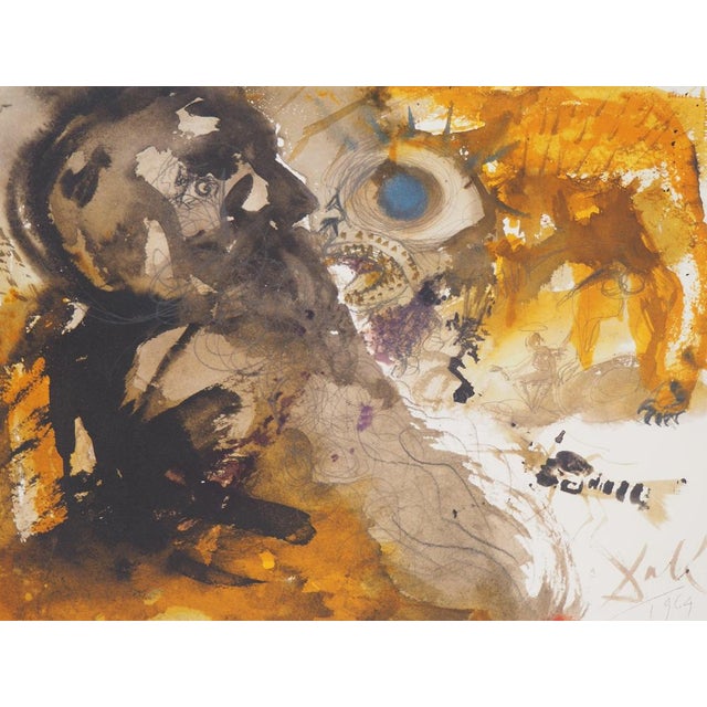 Salvador Dalí (1904-1989) Biblia Sacra: The Leviathan Color lithograph Signed in the plate On wove paper, 48 x 35 cm...