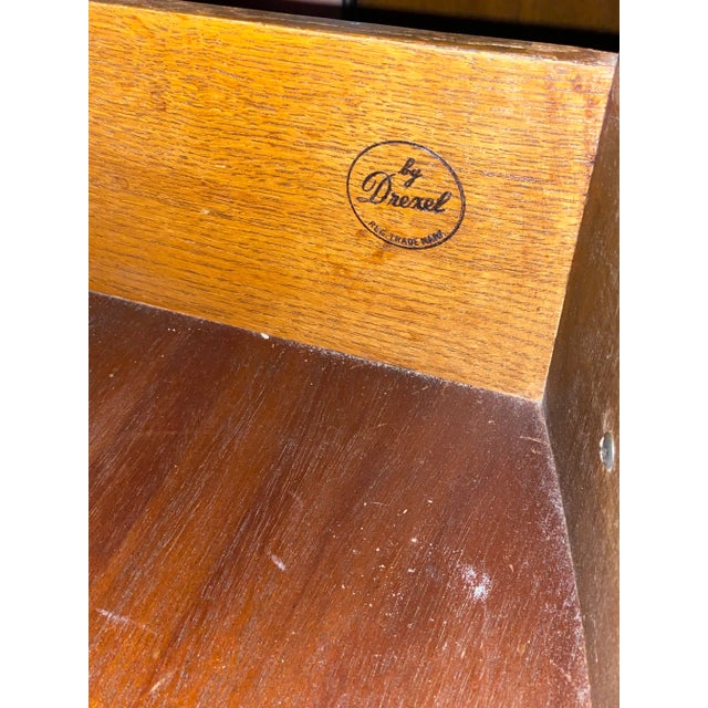 1940s Drexel Antique Travis Court Style China Cabinet Hutch Chairish 1940s Drexel Antique Travis Court Style China Cabinet Hutch Chairish