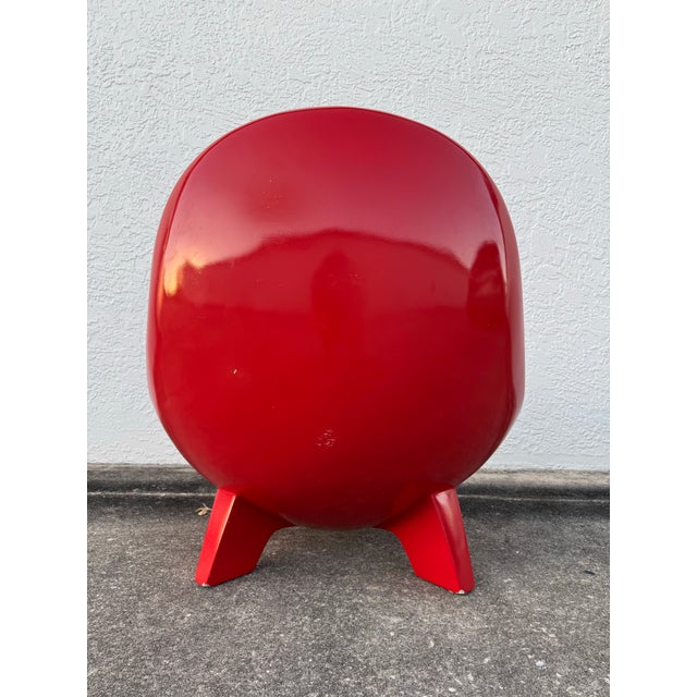 Late 20th Century Disney Imagineering Space Mountain Fiberglass Resin Chair For Sale - Image 9 of 12