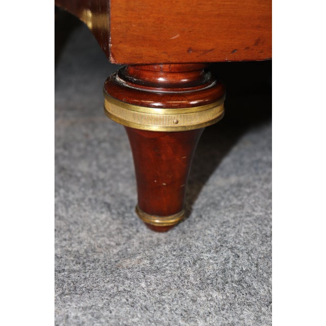 French Louis XVI Style Ormolu Mounted Marble Top Vitrine by Francois Alix For Sale - Image 14 of 17