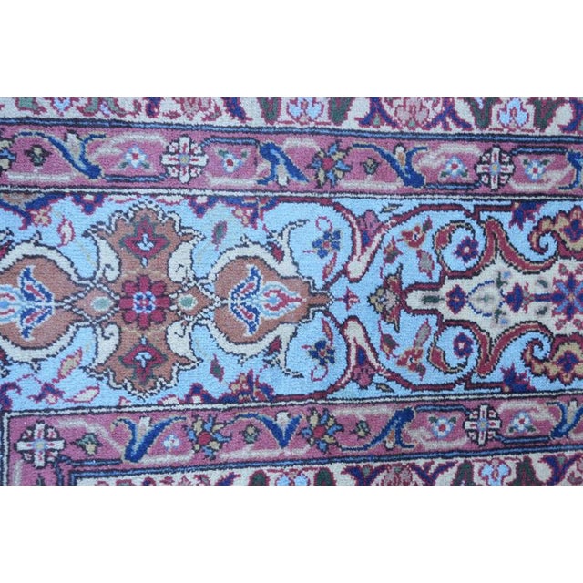 1980s Large Rug with Patterns and Colors For Sale - Image 5 of 9