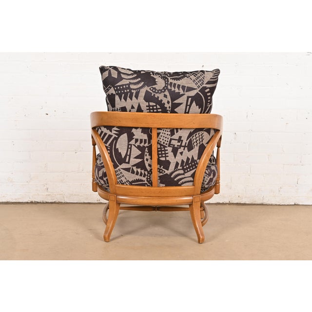 Tomlinson Mid-Century Modern Sculpted Walnut Club Chair or Lounge Chair, 1960s For Sale - Image 9 of 12