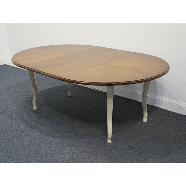 Farmhouse Drexel Furniture French Accent Collection 74" Dining Table 261-341 For Sale - Image 3 of 12