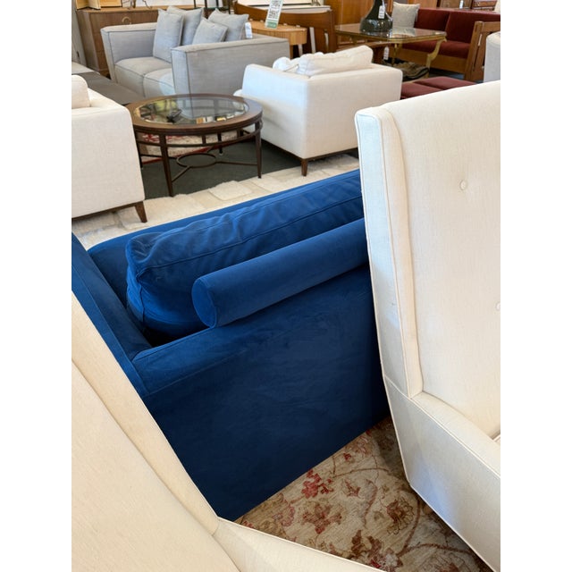 Rove Concepts Milo Sleeper Sofa, Cobalt For Sale - Image 12 of 12