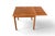 Brown Ansager Møbler Square Teak Draw Leaf Dining Table | Danish Modern 1960s For Sale - Image 8 of 11