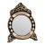 Vintage Moroccan Style Handcrafted Inlay Wall Mirror For Sale