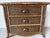 1980s Vintage Coastal Organic Bamboo & Woven Wicker Three-Drawer Nightstand For Sale - Image 5 of 12