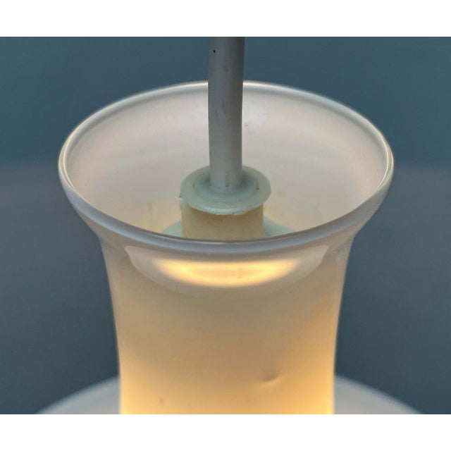 Vintage Danish Model Mandarin Pendel Mini Pendant Lamp by Michael Bang for Holmegaard, 1970s For Sale - Image 15 of 18