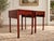 Mid 20th Century Vintage Mahogany Pembroke Dropleaf Side Table Pair ~ Georgian Chippendale Federal Style For Sale - Image 5 of 18