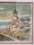 1980s 1980s "Lands End" Original Painting Serigraph of a Lighthouse Signed and Numbered by Frances Caldwell For Sale - Image 5 of 14