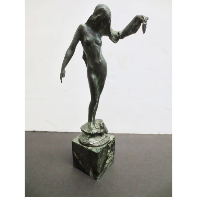 Chester Beach Chester Beach Bronze Female Nude For Sale - Image 4 of 11