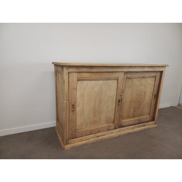 Storage Unit with Sliding Doors, 1930s For Sale - Image 8 of 18