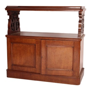 Antique Mahogany Etagere / Cabinet For Sale