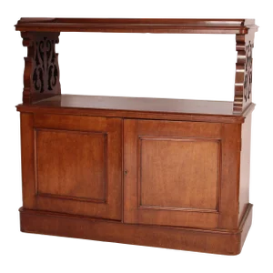 Antique Mahogany Etagere / Cabinet