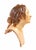Polychrome Ceramic Head of Woman Sculpture, Italy, 18th Century For Sale - Image 4 of 6