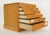 Mid 20th Century Vintage French J.M. Paillard Wood Art Supply Display Cabinet For Sale - Image 5 of 16