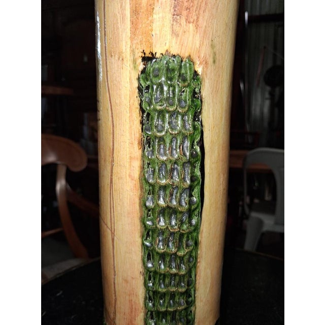 Large Glazed Stoneware Vase by Haut 49, 1960s For Sale - Image 6 of 8