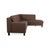 Flex Plus Fabric Corner Sofa in Brown with Manual Function by Ewald Schillig For Sale - Image 15 of 18