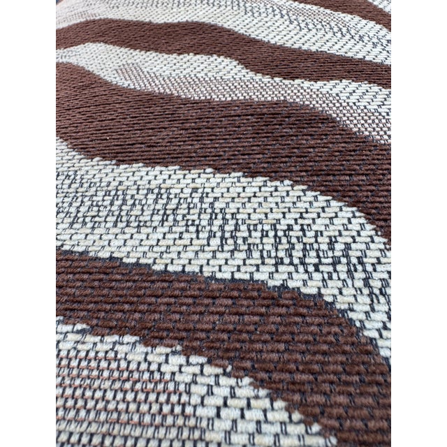 Coffee George Smith Edwardian Style Chair and Ottoman For Sale - Image 8 of 10