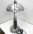 1970s Space Age Aluminium Table Lamp Attributed to Arredoluce For Sale - Image 6 of 11