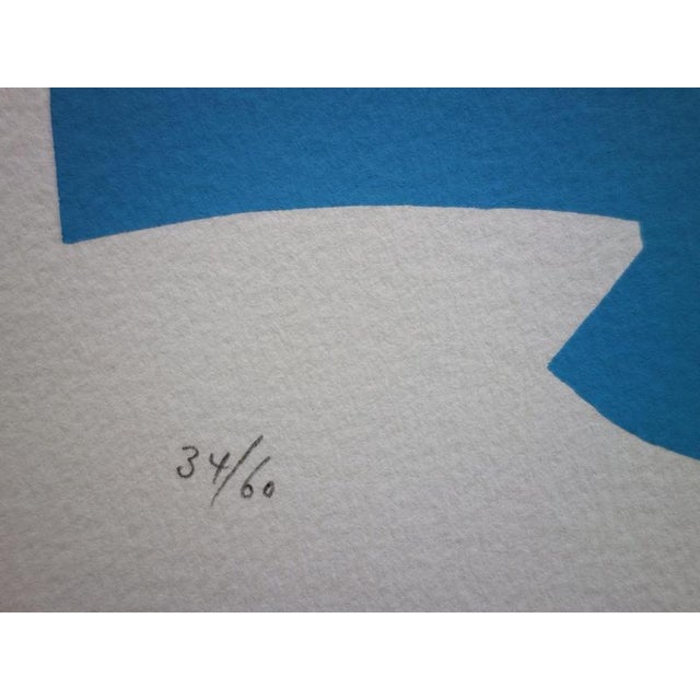 Jean Coulot, Friendship, Screenprint For Sale - Image 5 of 6