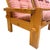 Vintage mid-century Swedish Brutalist pine armchair and two-seater (loveseat) sofa from the Dymling collection designed by...