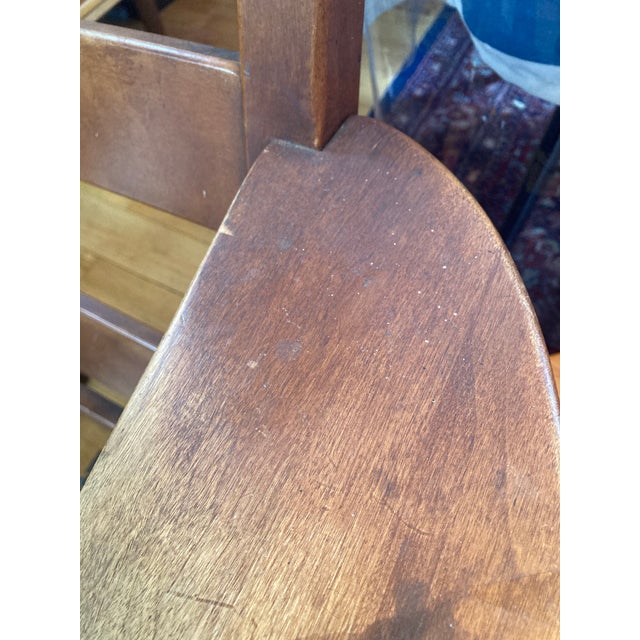 Mid Century Craftsman Maple Paddle Arm Lounge Chair - Cushman Colonial Creation For Sale - Image 12 of 12