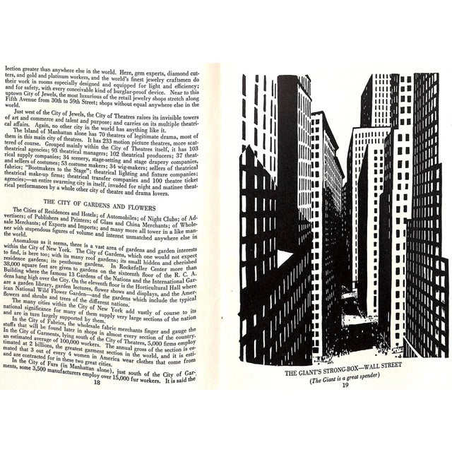 "New York the Giant City: An Introduction to New York" 1939 Portor, Laura Spencer For Sale - Image 10 of 12