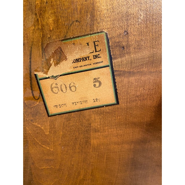 1960s Vintage Solid Maple CaptainRusticPub Chairs by Hale Company Inc