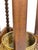 Antique English Bobbin-Turned Oak Umbrella & Cane Stand With Brass Liner For Sale - Image 9 of 16