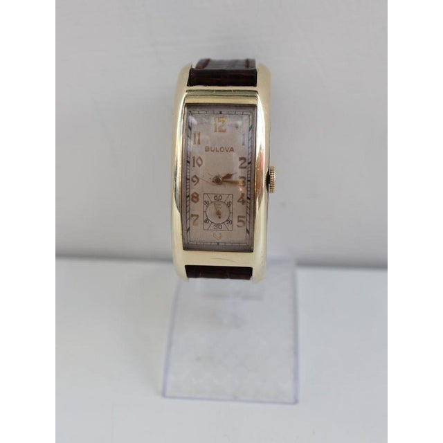 Vintage Art Deco Wilson Watch from Bulova, 1940 For Sale - Image 11 of 18