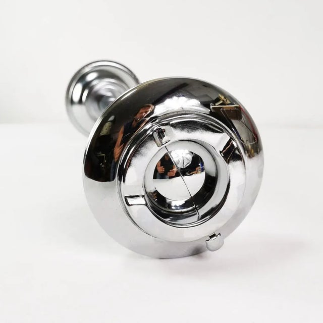 Bauhaus Modernist Floor Ashtray, Germany, 1970s For Sale - Image 3 of 8