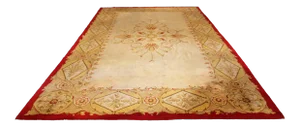 Mid 19th Century German Biedermeier Wool Rug