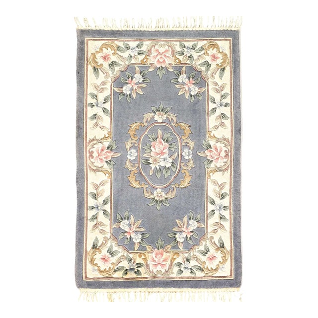Pasargad DC Fine Hand Knotted Chinese Abusson Rug For Sale
