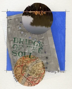 Contemporary Paris Photo Collage Print