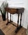 Antique Italian Inlaid Veneer Wood Sewing Side Table with Bobbin Barley Twist Legs, 1890s For Sale - Image 6 of 11