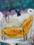 2020s Colorful Painting of an Outdoor Chaise Longue For Sale - Image 5 of 11