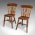 Late 19th Century Set of 4 Antique Station Chairs, English, Country House Kitchen, Seat, Victorian For Sale - Image 5 of 10