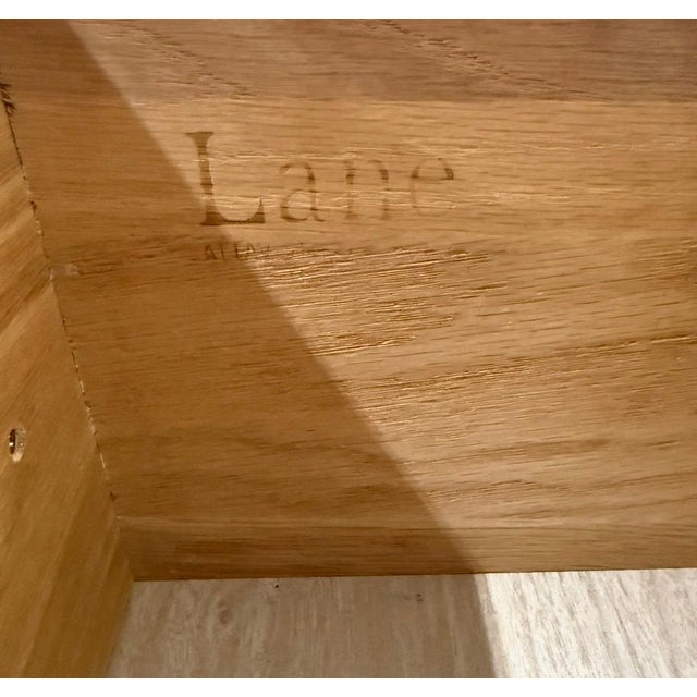 Mid-Century Modern Lane Rhythm Walnut Nightstands - Set of 2 - Refinished! For Sale - Image 11 of 11
