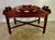 Chippendale English Chippendale Inlaid Mahogany Tea Table C. 1940's For Sale - Image 3 of 10