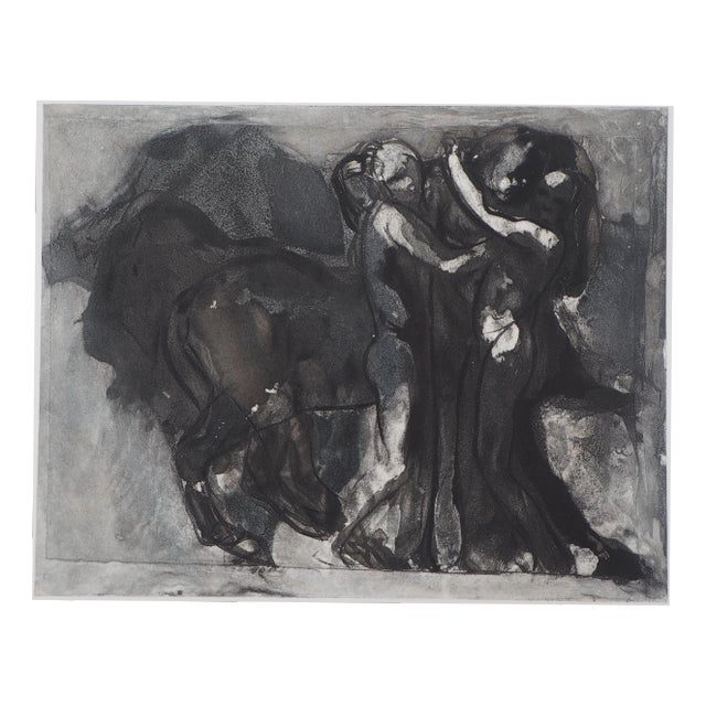 After Auguste Rodin, The Centaur Festival, 1897, Engraving For Sale