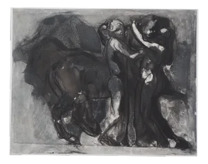 After Auguste Rodin, The Centaur Festival, 1897, Engraving