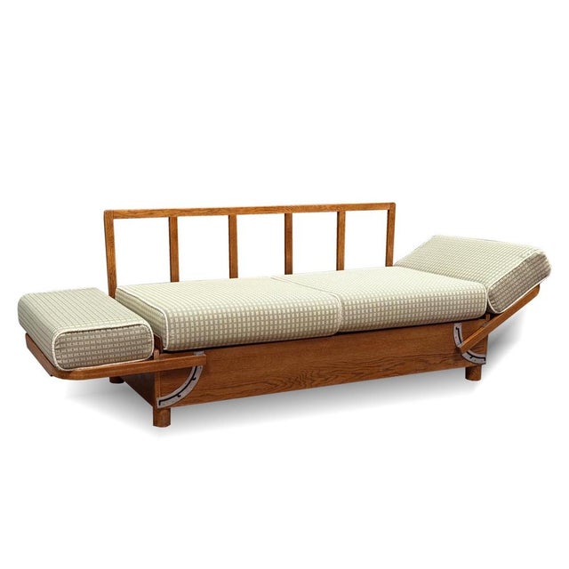 Art Deco Model H215 Sofa by Jindřich Halabala for Up Závody, 1930s For Sale - Image 6 of 15